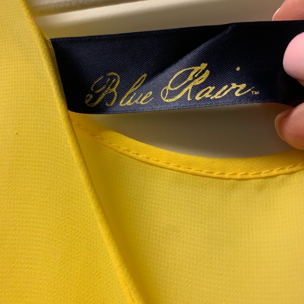 Yellow Sheer Top - Picture 5 of 7